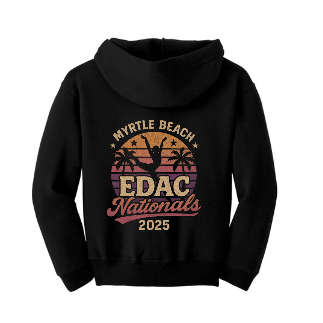 Elite Dance Youth NuBlend® Full-Zip Hooded Sweatshirt Nationals 2025