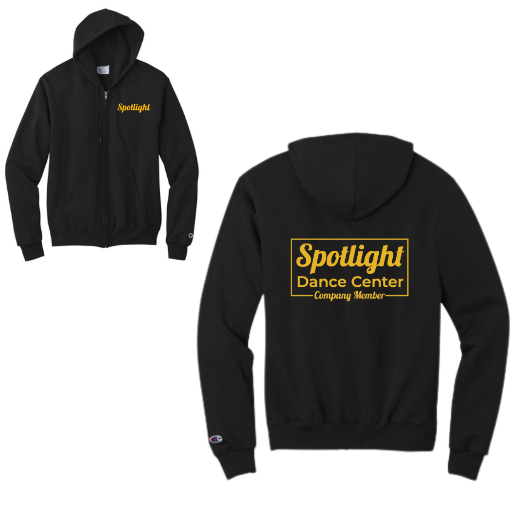 Spotlight Dance Champion® Powerblend® FullZip Hoodie BroadwayEmbroidery