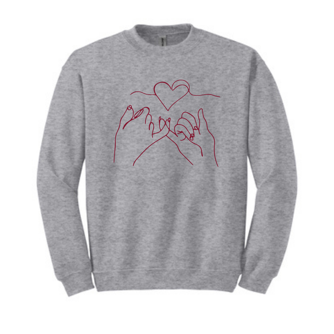 Pinky promise sweatshirt Clearance