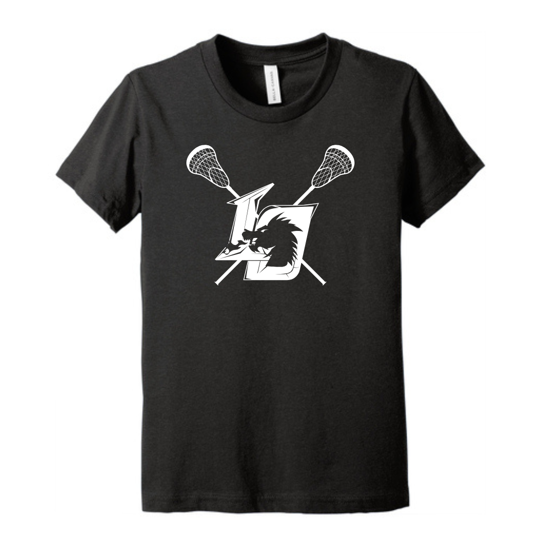 Lake Orion Dragons Lacrosse BELLA+CANVAS® Youth Heather CVC Tee