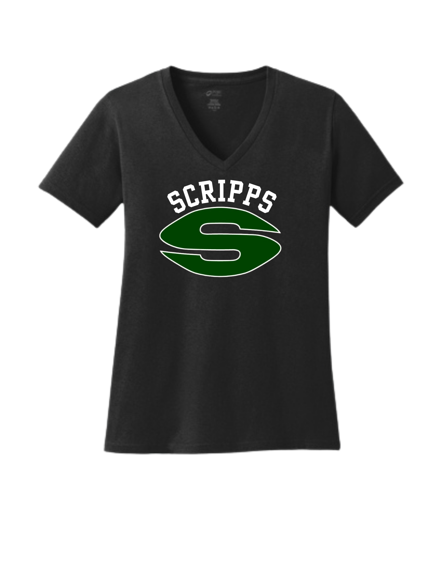 Scripps Women's Core Cotton V-Neck Tee