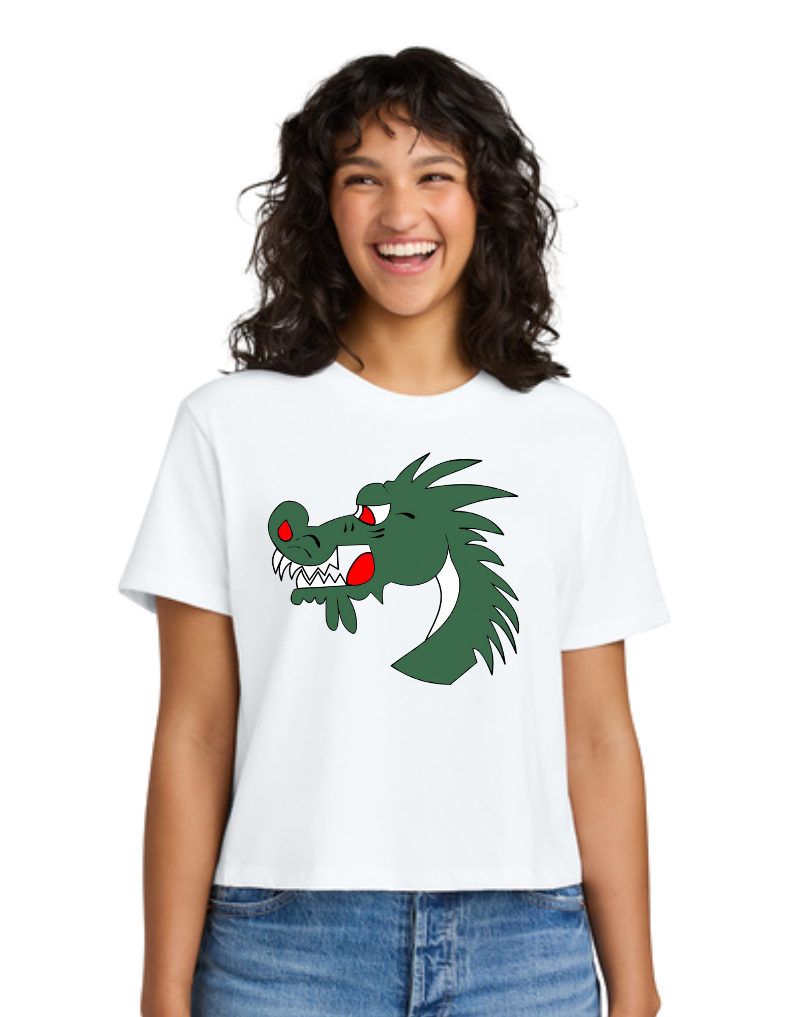 Dragons Women's Heavyweight Boxy Tee