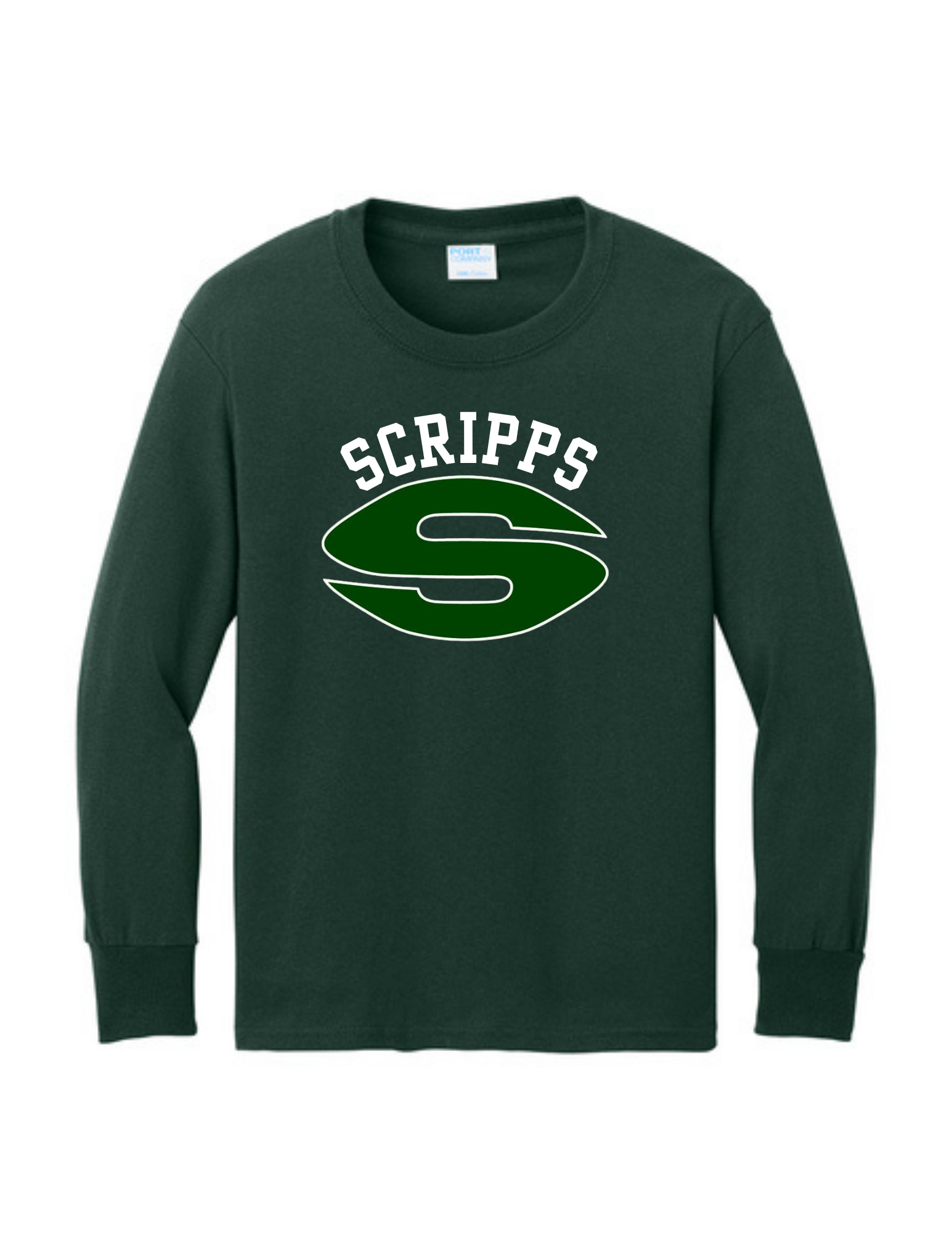 Scripps Youth Long Sleeve Core Cotton Tee