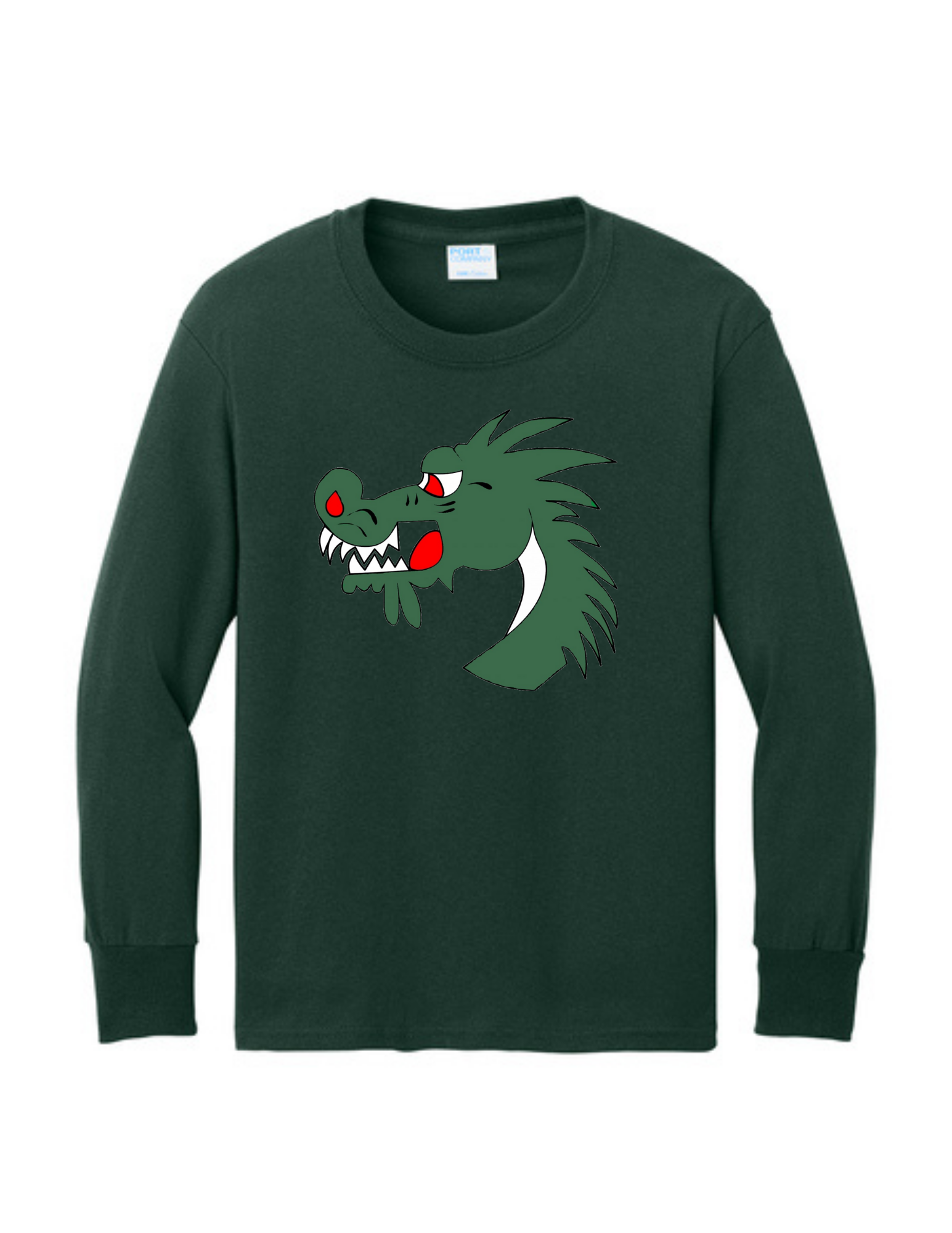 Dragons Youth Long Sleeve Core Cotton Tee