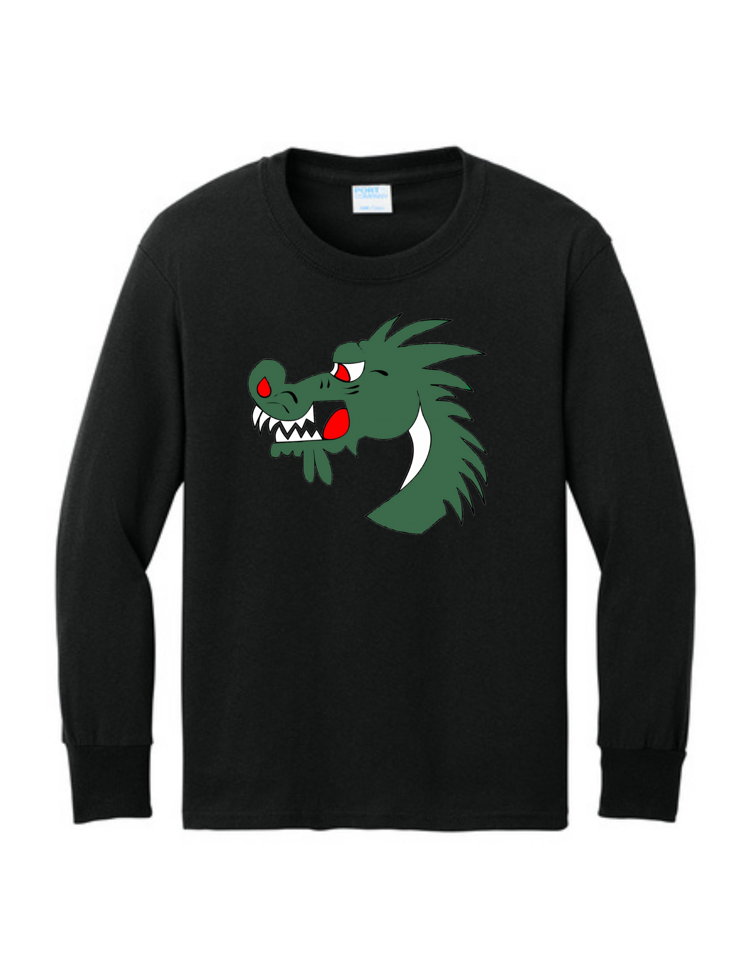 Dragons Youth Long Sleeve Core Cotton Tee
