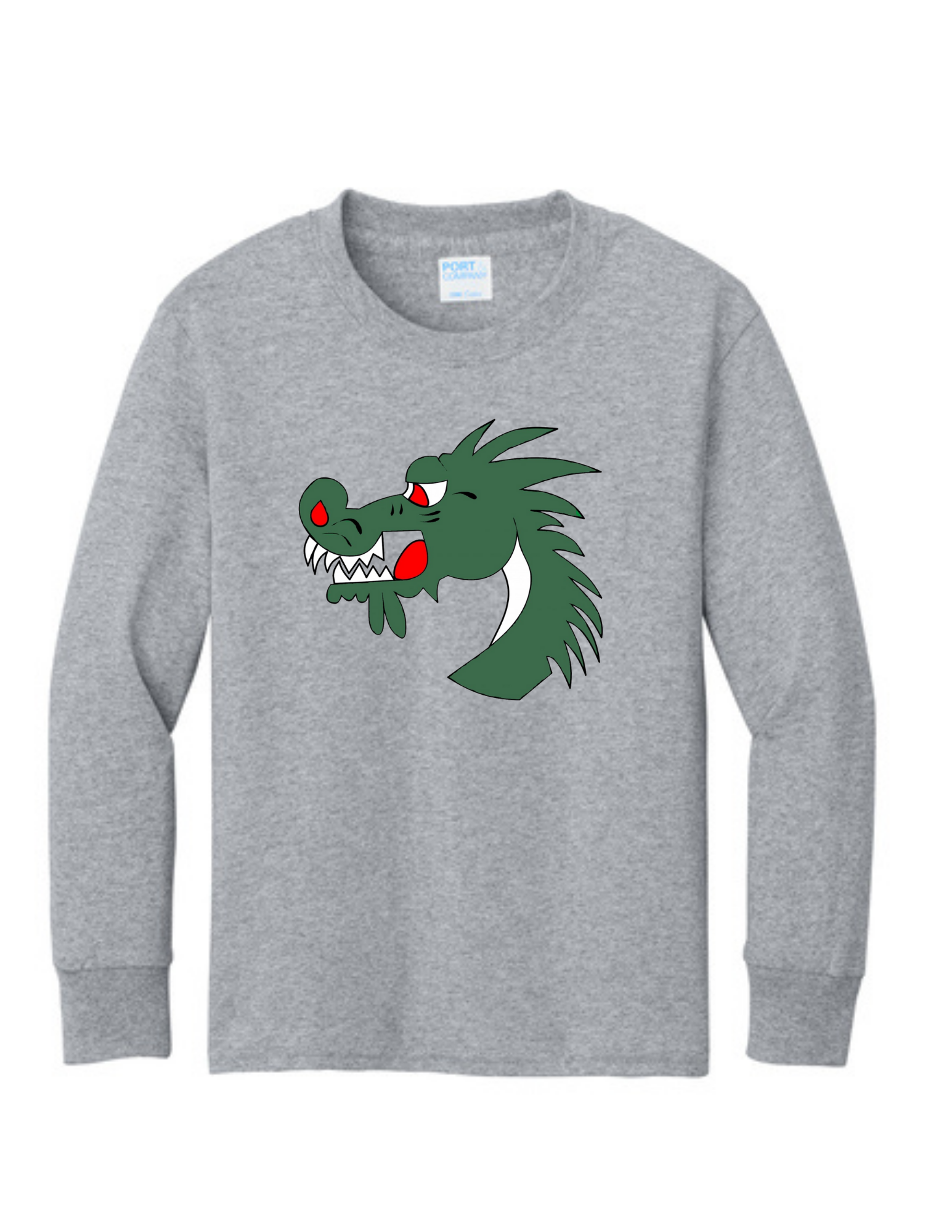 Dragons Youth Long Sleeve Core Cotton Tee