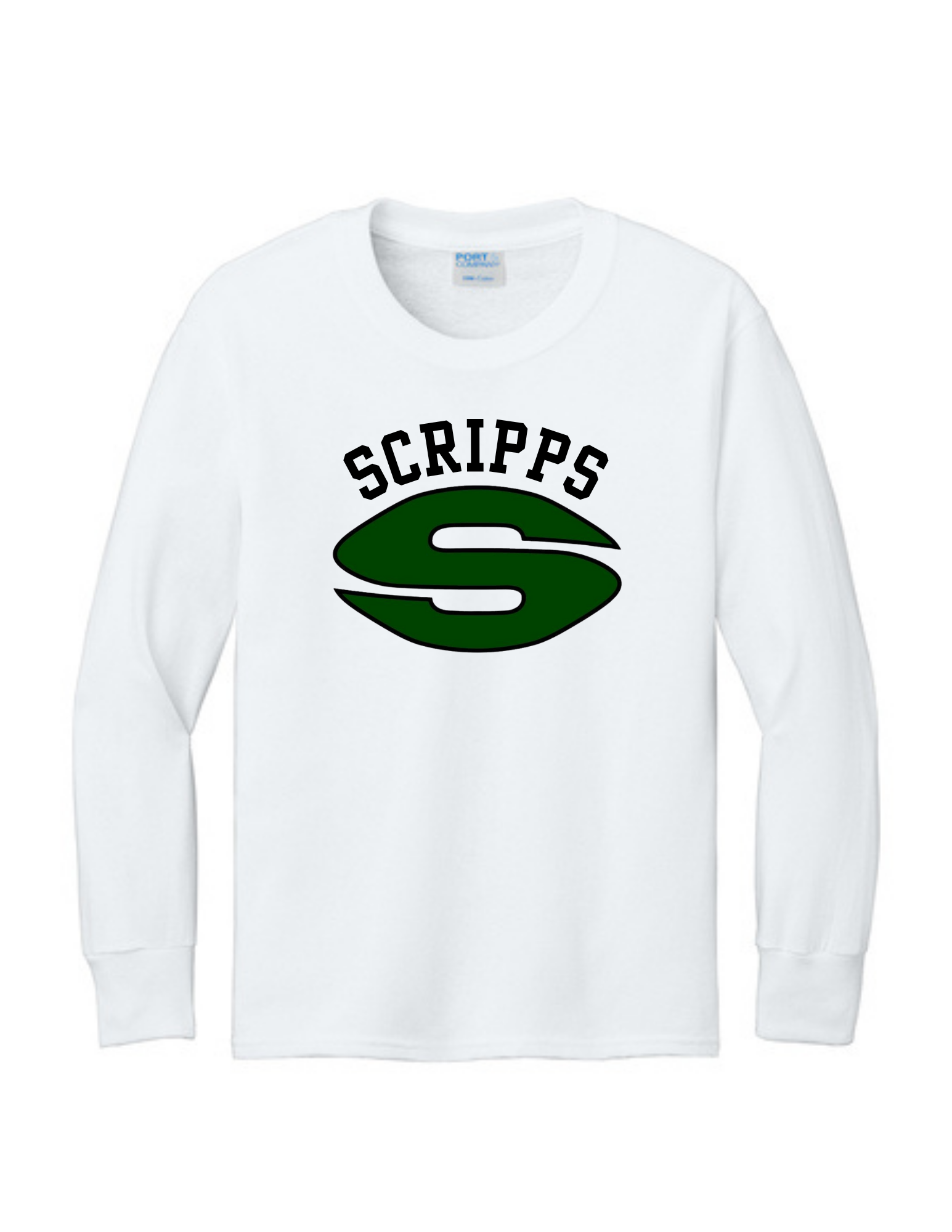 Scripps Youth Long Sleeve Core Cotton Tee