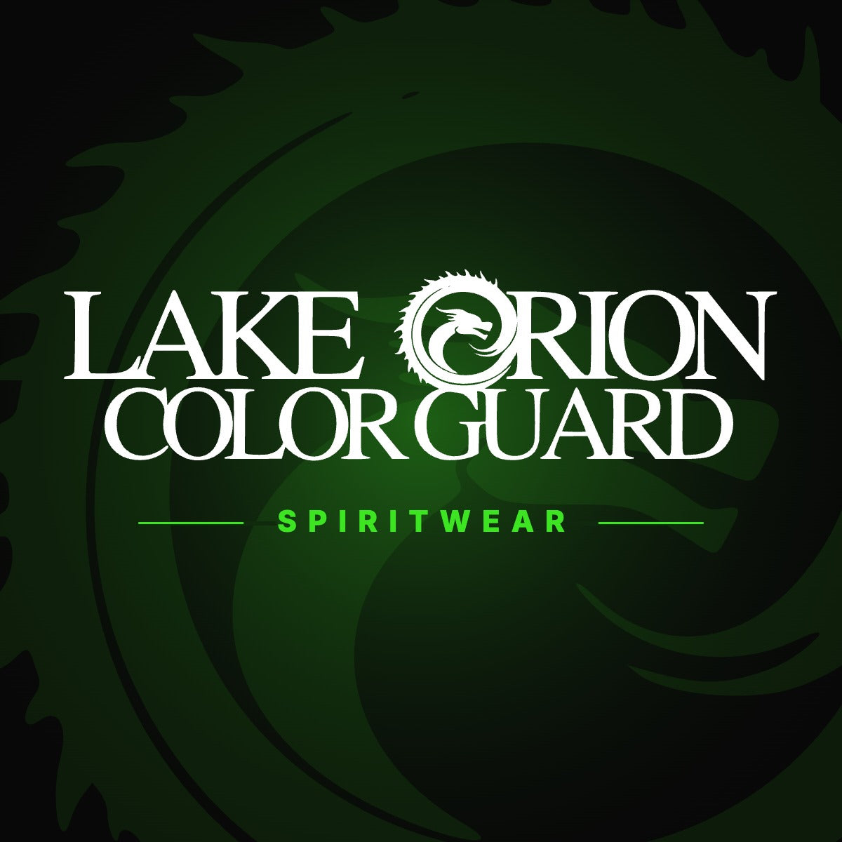 Lake Orion Color Guard spiritwear
