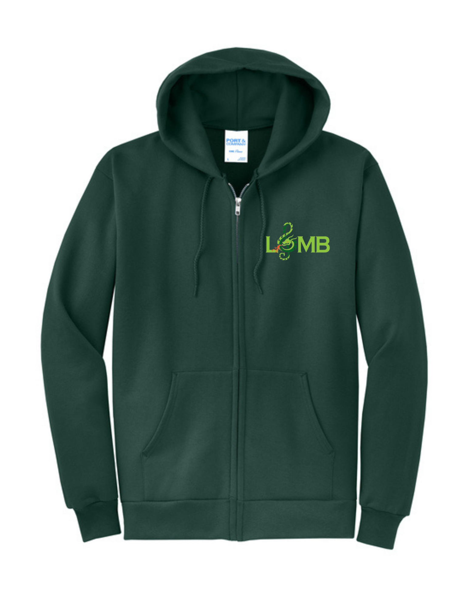 LOMB Core Fleece Full-Zip Hooded Sweatshirt