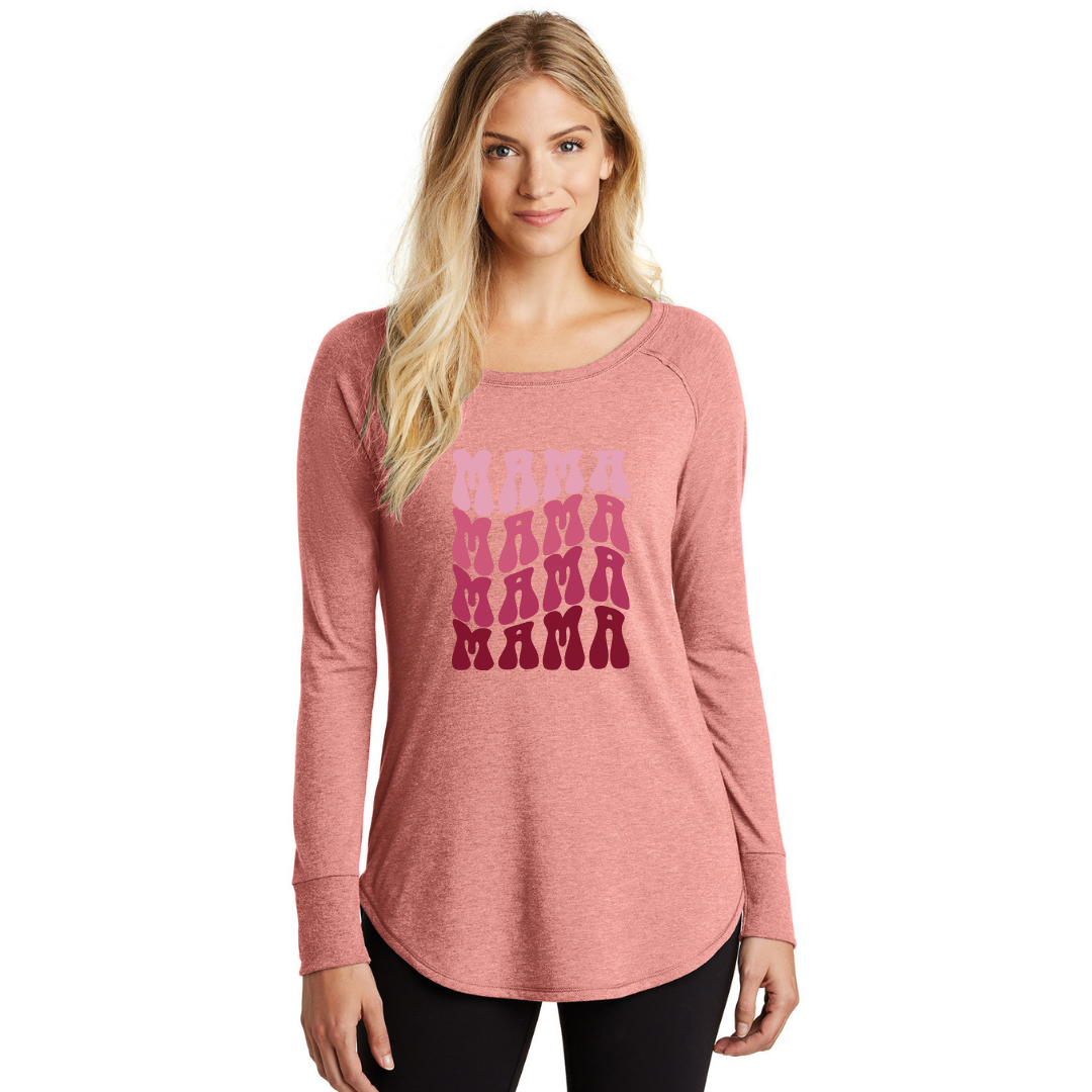 Mama Love Women’s Perfect Tri ® Long Sleeve Tunic Tee