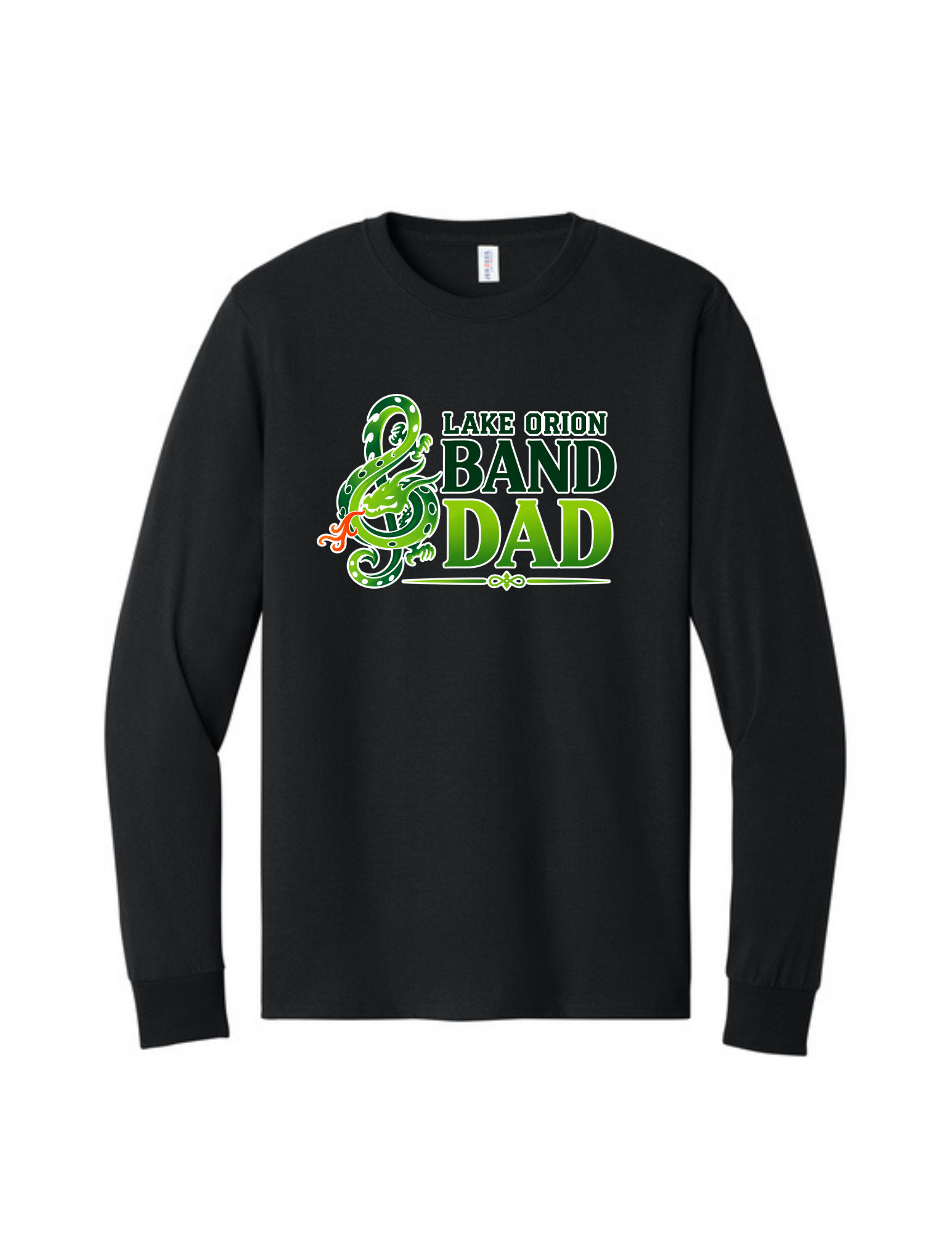 LO Band Dad Dri-Power® 50/50 Cotton/Poly Long Sleeve T- Shirt