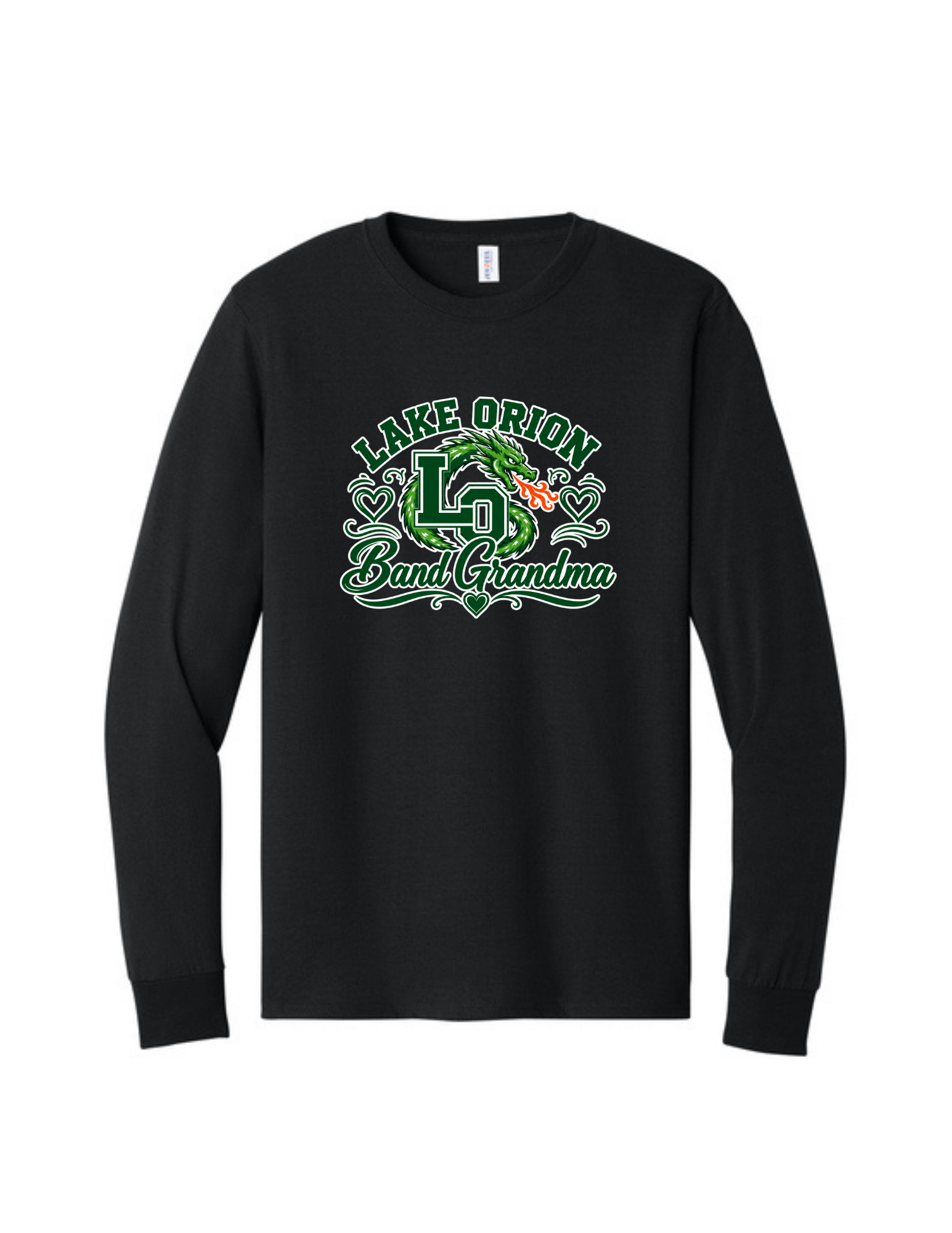 LO Band Grandma Dri-Power® 50/50 Cotton/Poly Long Sleeve T- Shirt