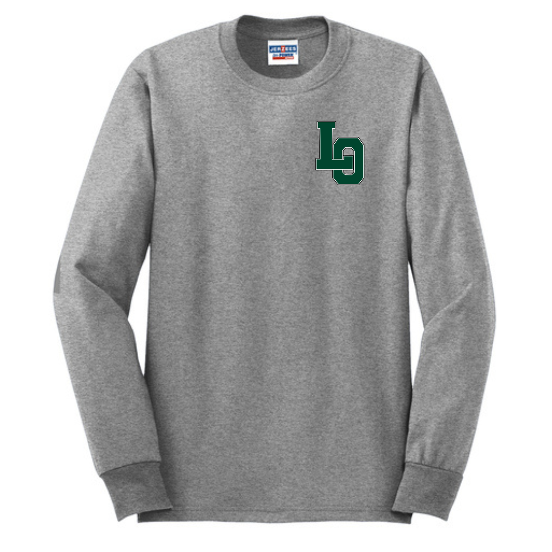 LO 50/50 Cotton/Poly Long Sleeve T-Shirt - Lacrosse