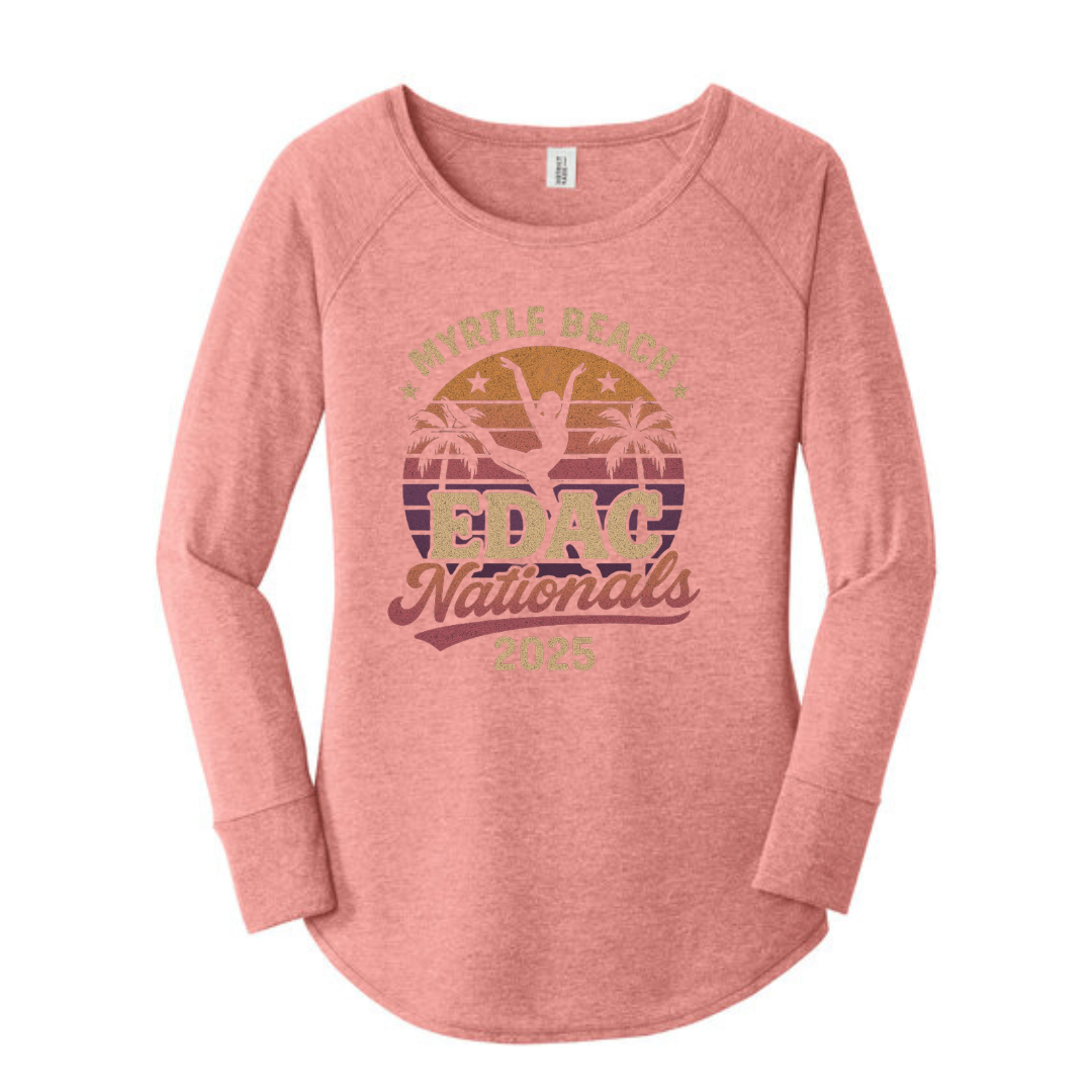 Elite Dance Women's Perfect Tri ® Long Sleeve Tunic Tee Nationals 2025