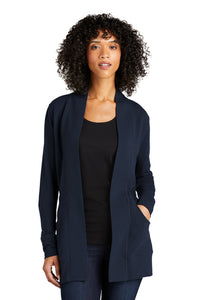 Ladies Microterry Cardigan