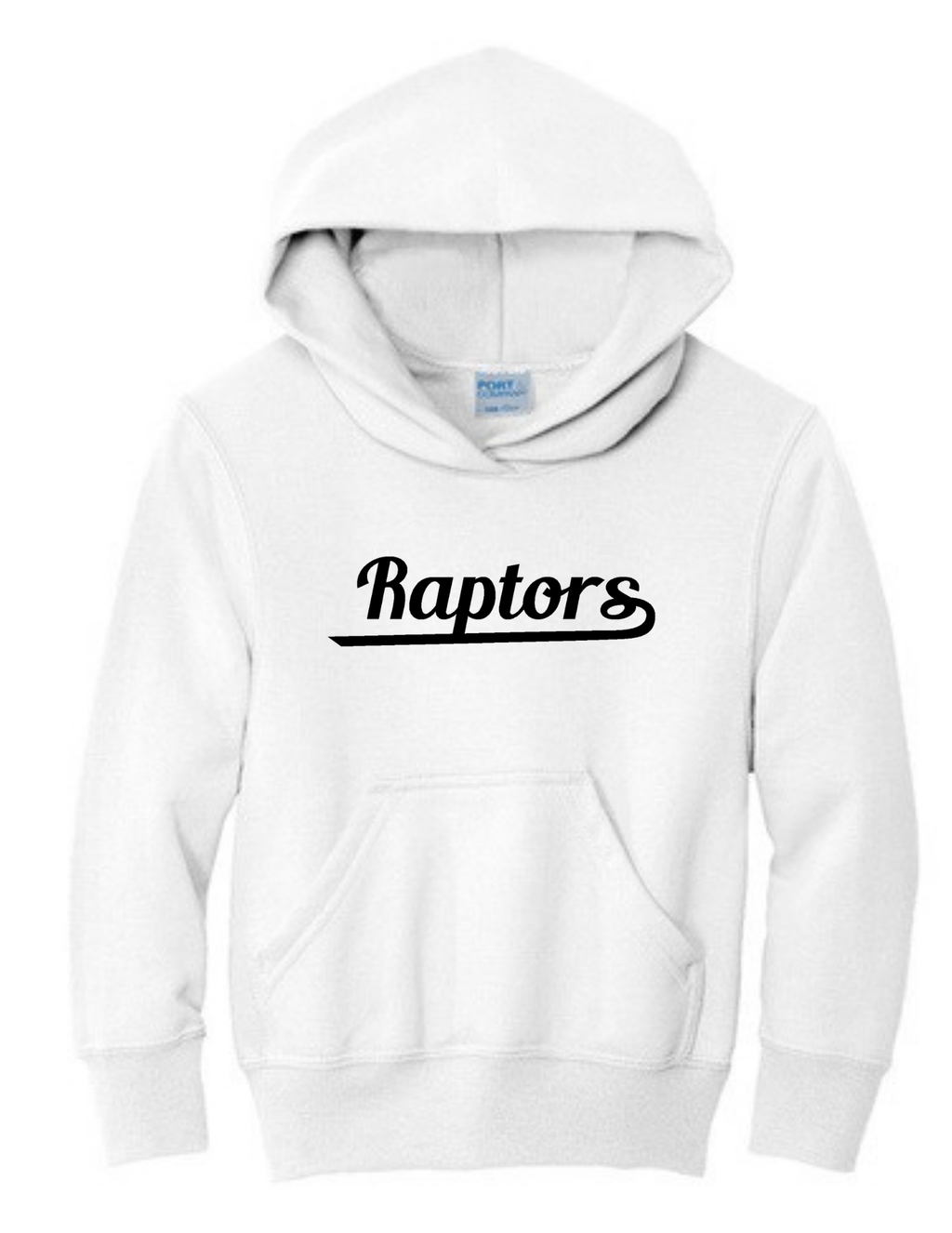 Raptors Youth Core Fleece Pullover Hooded Sweatshirt