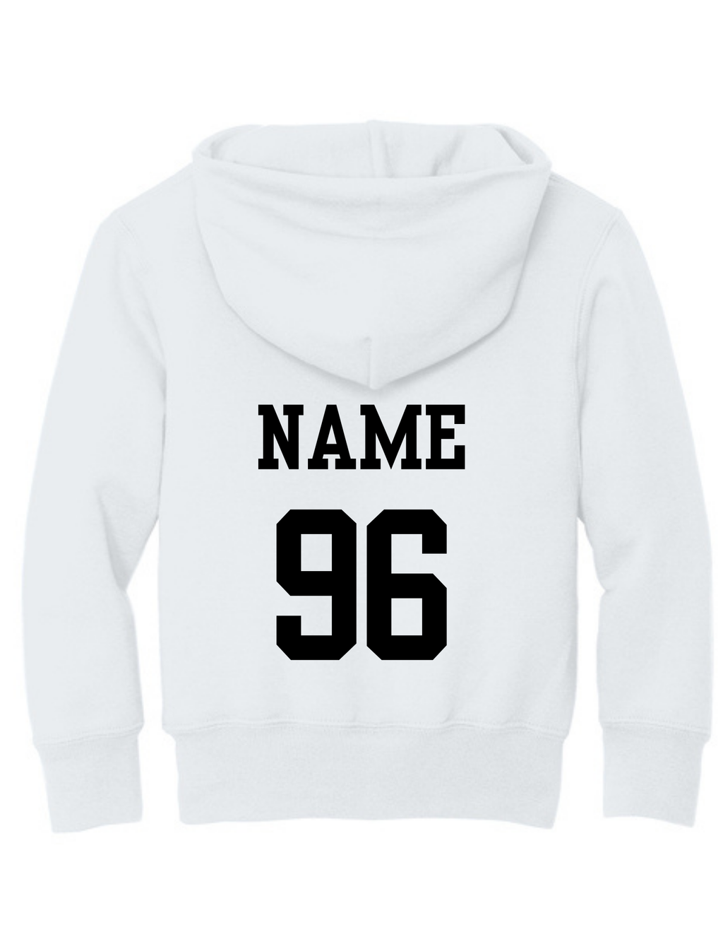 Raptors R - Youth Core Fleece Pullover Hooded Sweatshirt