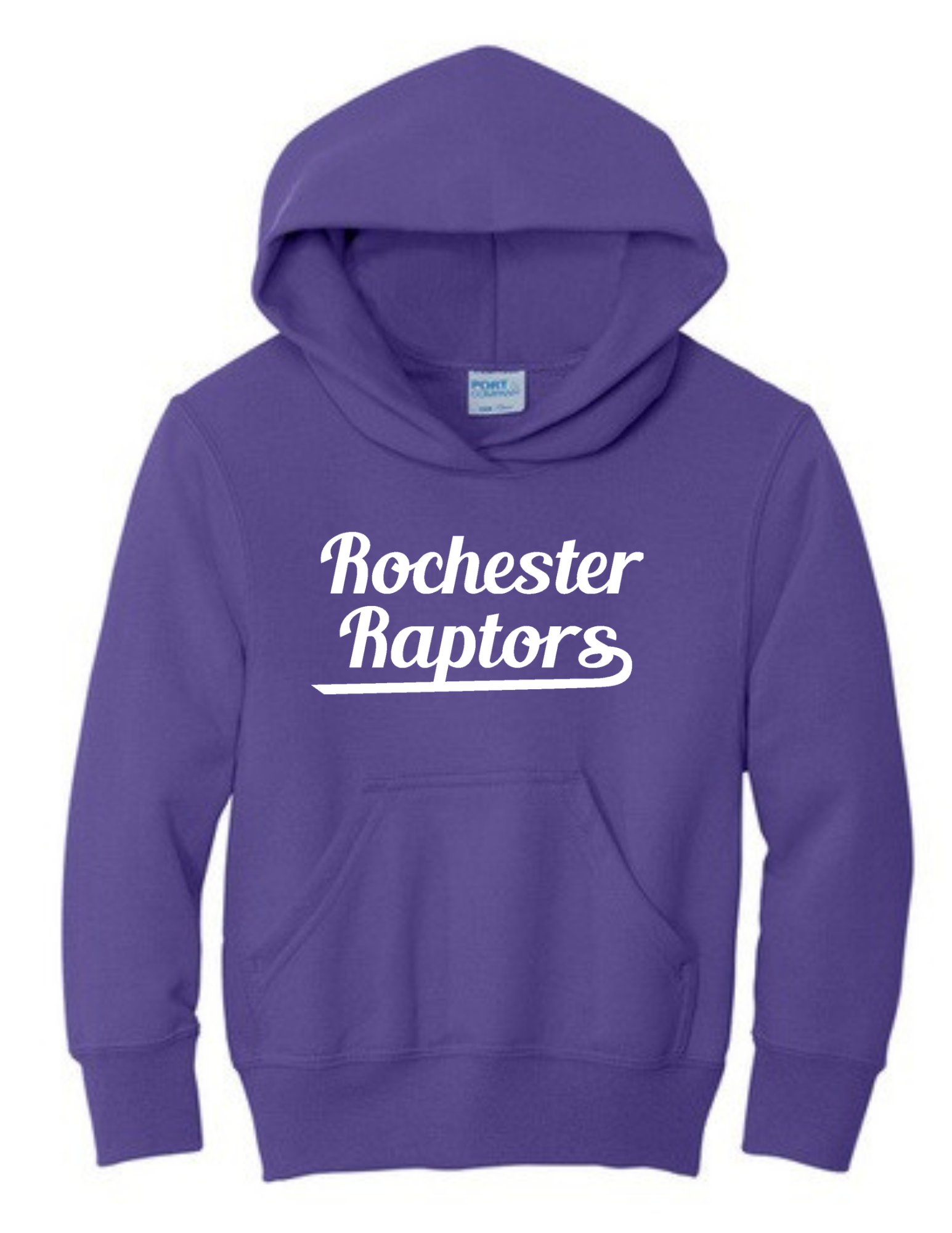 Rochester Raptors Youth Core Fleece Pullover Hooded Sweatshirt