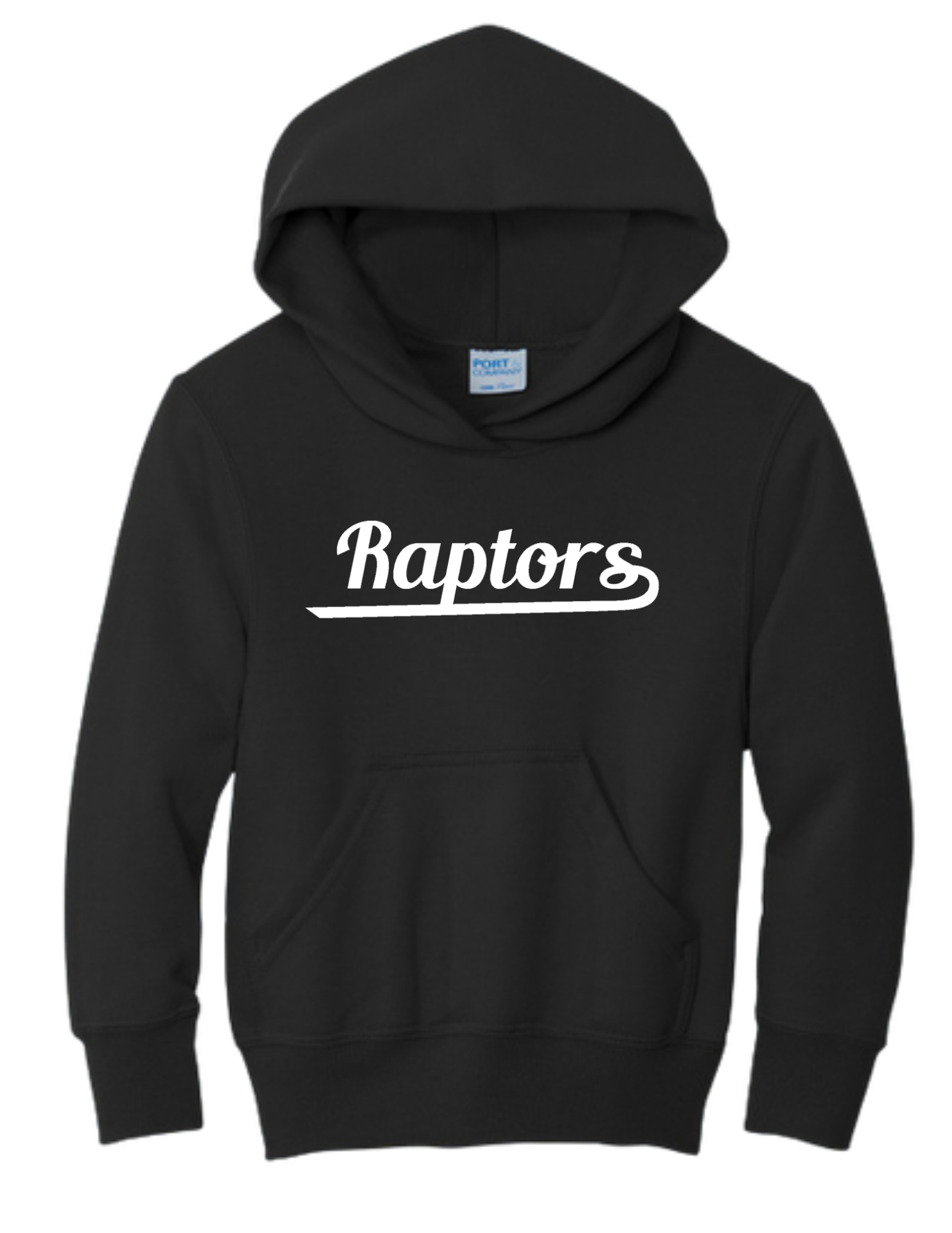 Raptors Youth Core Fleece Pullover Hooded Sweatshirt
