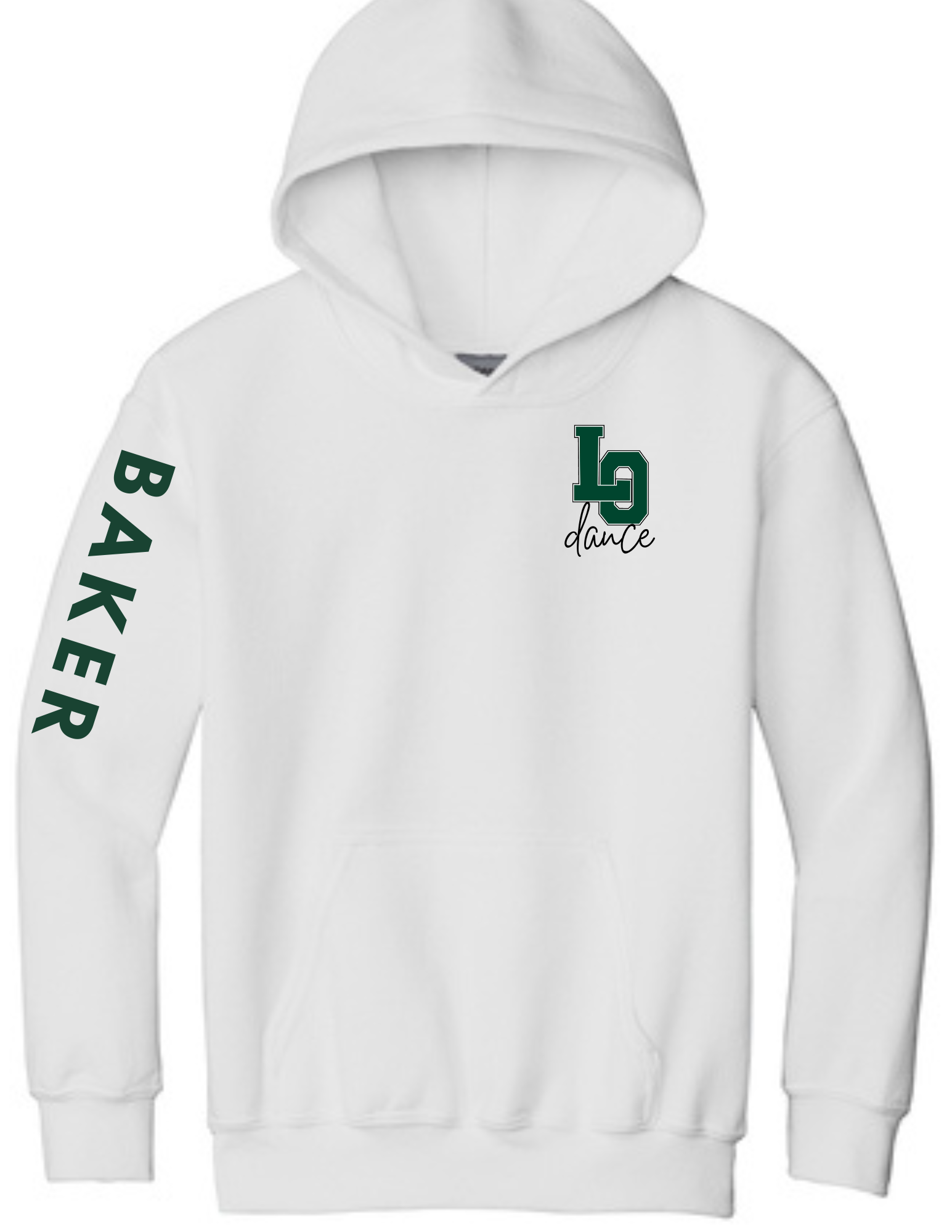 Personalized LO Dance Team Youth Heavy Blend Hooded Sweatshirt