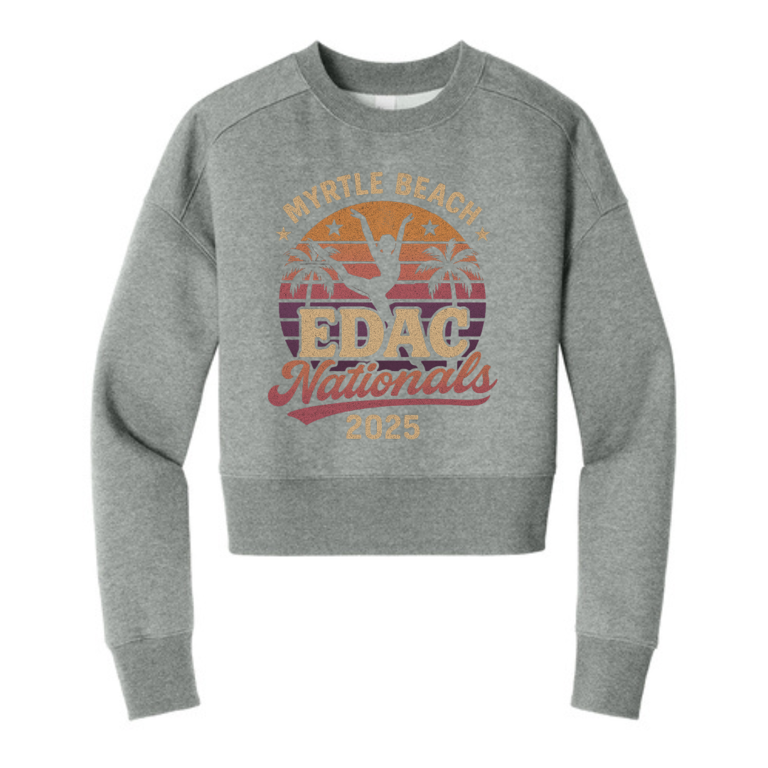Elite Dance Women's Perfect Weight ® Fleece Cropped Crew Nationals 2025