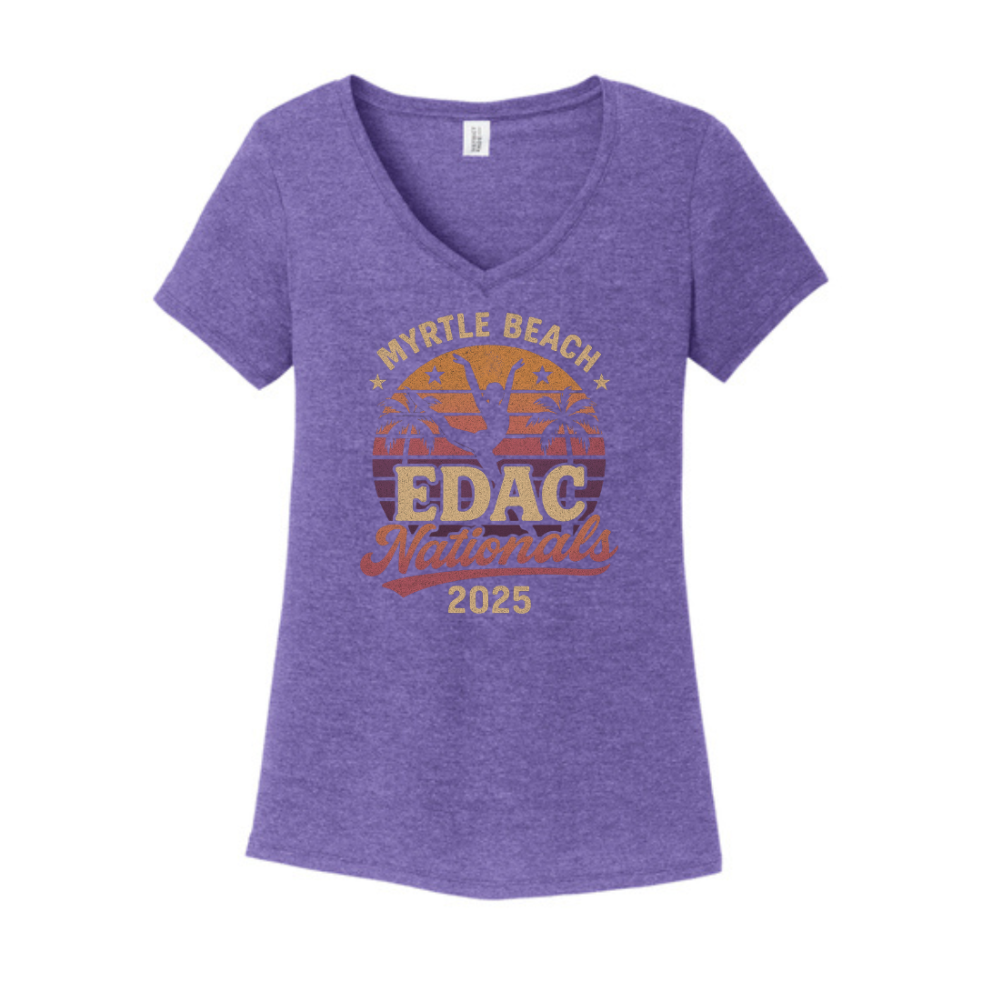 Elite Dance Women's Perfect Tri® V-Neck Tee Nationals 2025
