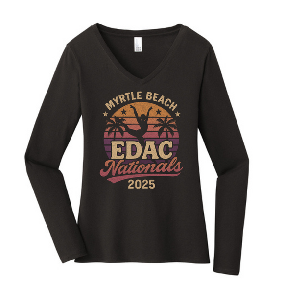 Elite Dance Women’s Very Important Tee ® Long Sleeve V-Neck Nationals 2025