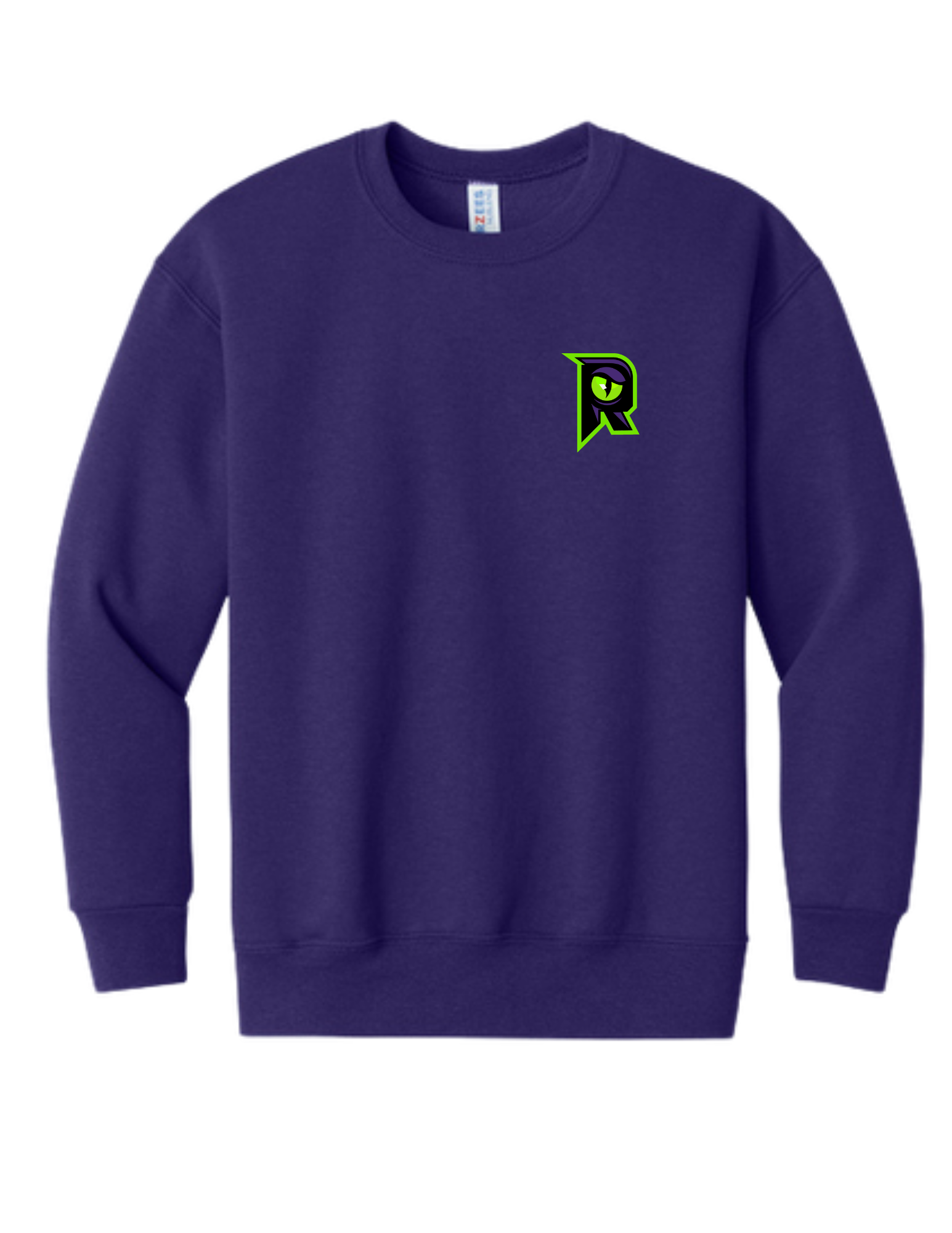 Raptors R - Youth NuBlend® Crewneck Sweatshirt