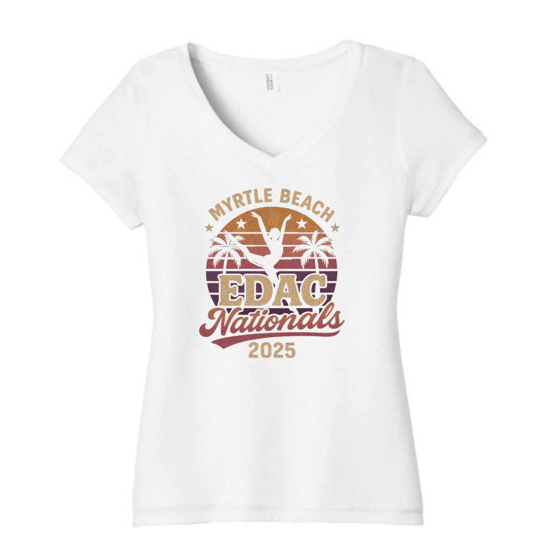 Elite Dance Women's Perfect Tri® V-Neck Tee Nationals 2025