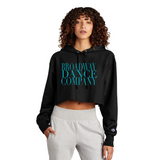 Champion ® Women's Reverse Weave ® Cropped Cut-Off Hooded Sweatshirt