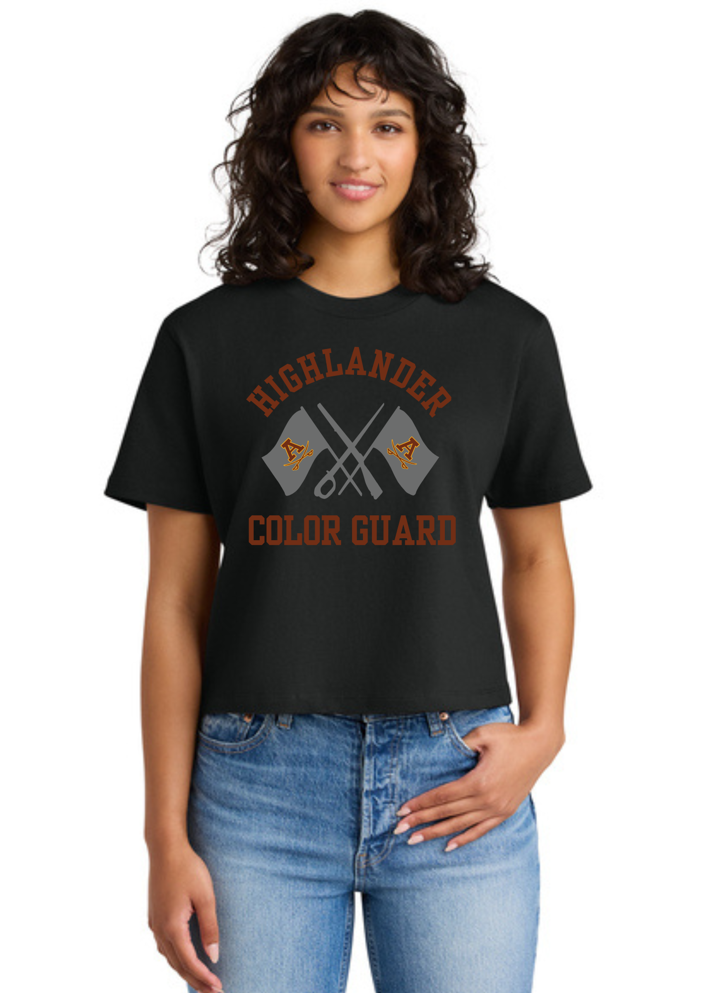 Adams Color Guard Women's Heavyweight Boxy Tee