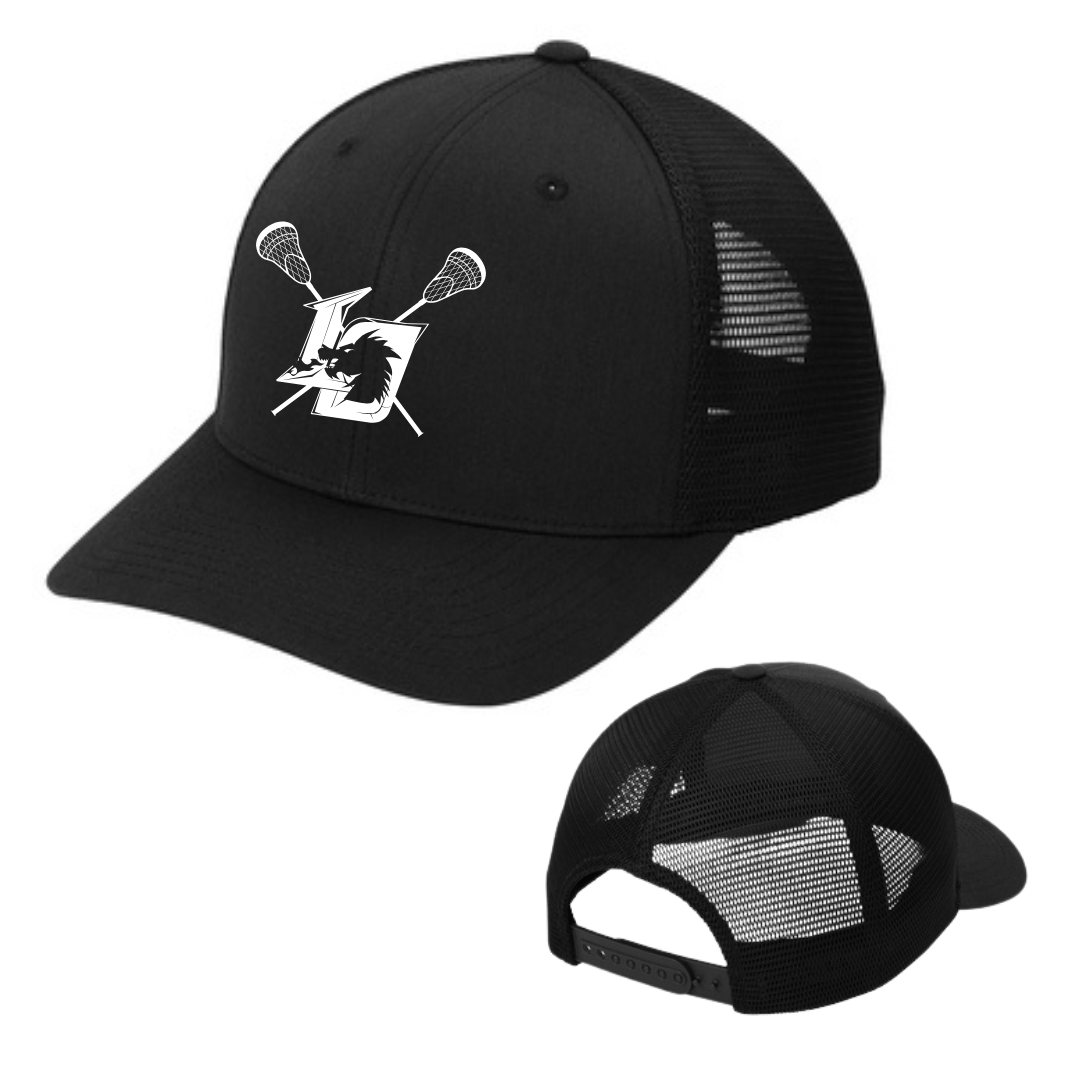 Lake Orion Dragons Lacrosse Flexfit 110® Mesh Cap