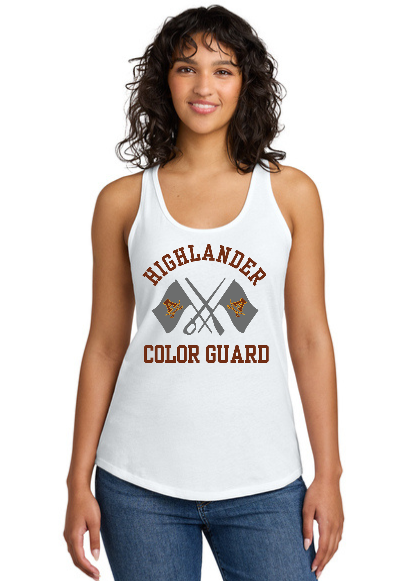 Adams Color Gaurd Women's Ideal Racerback Tank