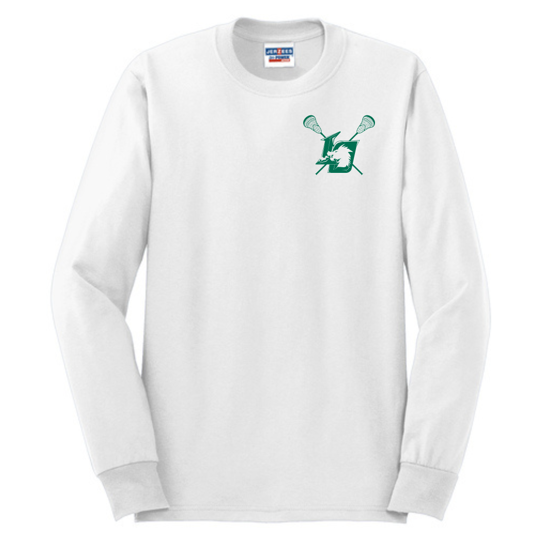 LO Dragons Lacrosse 50/50 Cotton/Poly Long Sleeve T-Shirt