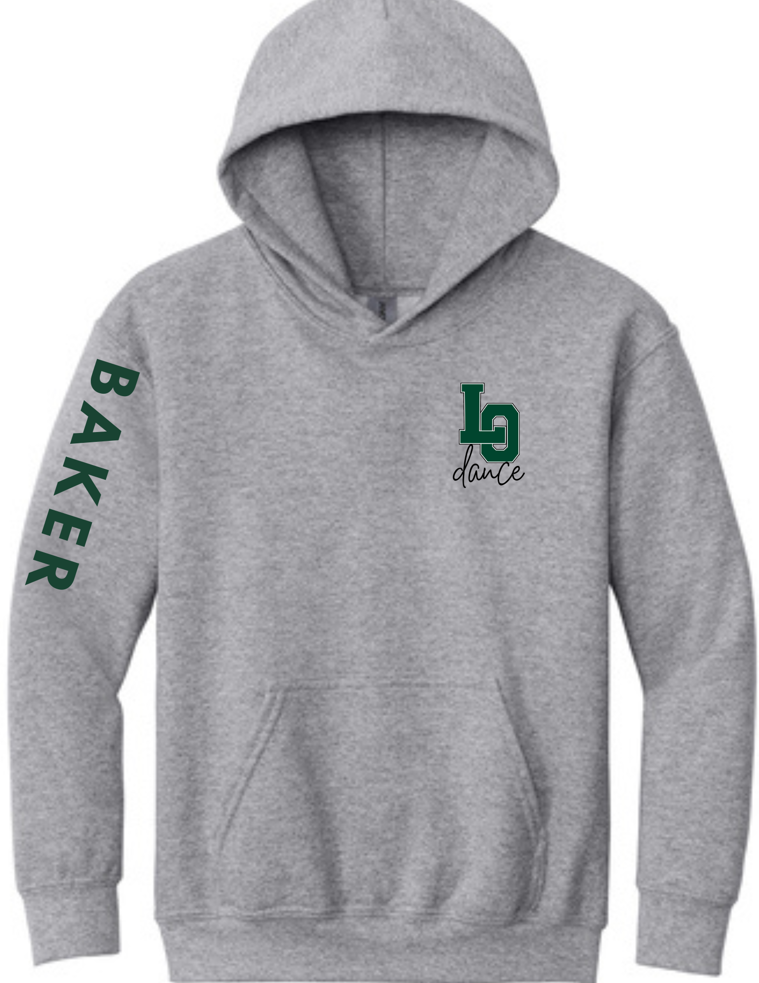 Personalized LO Dance Team Youth Heavy Blend Hooded Sweatshirt