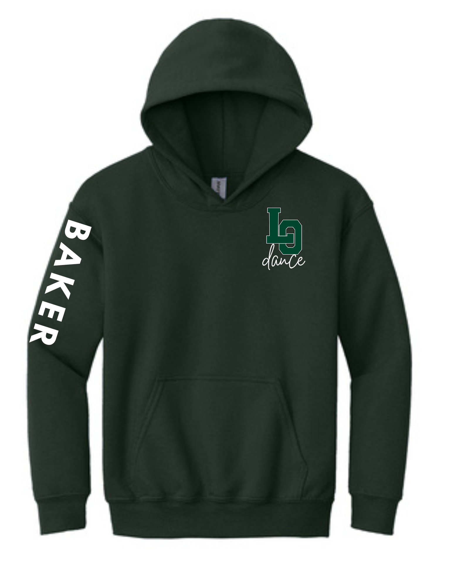 Personalized LO Dance Team Youth Heavy Blend Hooded Sweatshirt