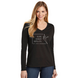 Elite Dance Women’s Very Important Tee ® Long Sleeve V-Neck