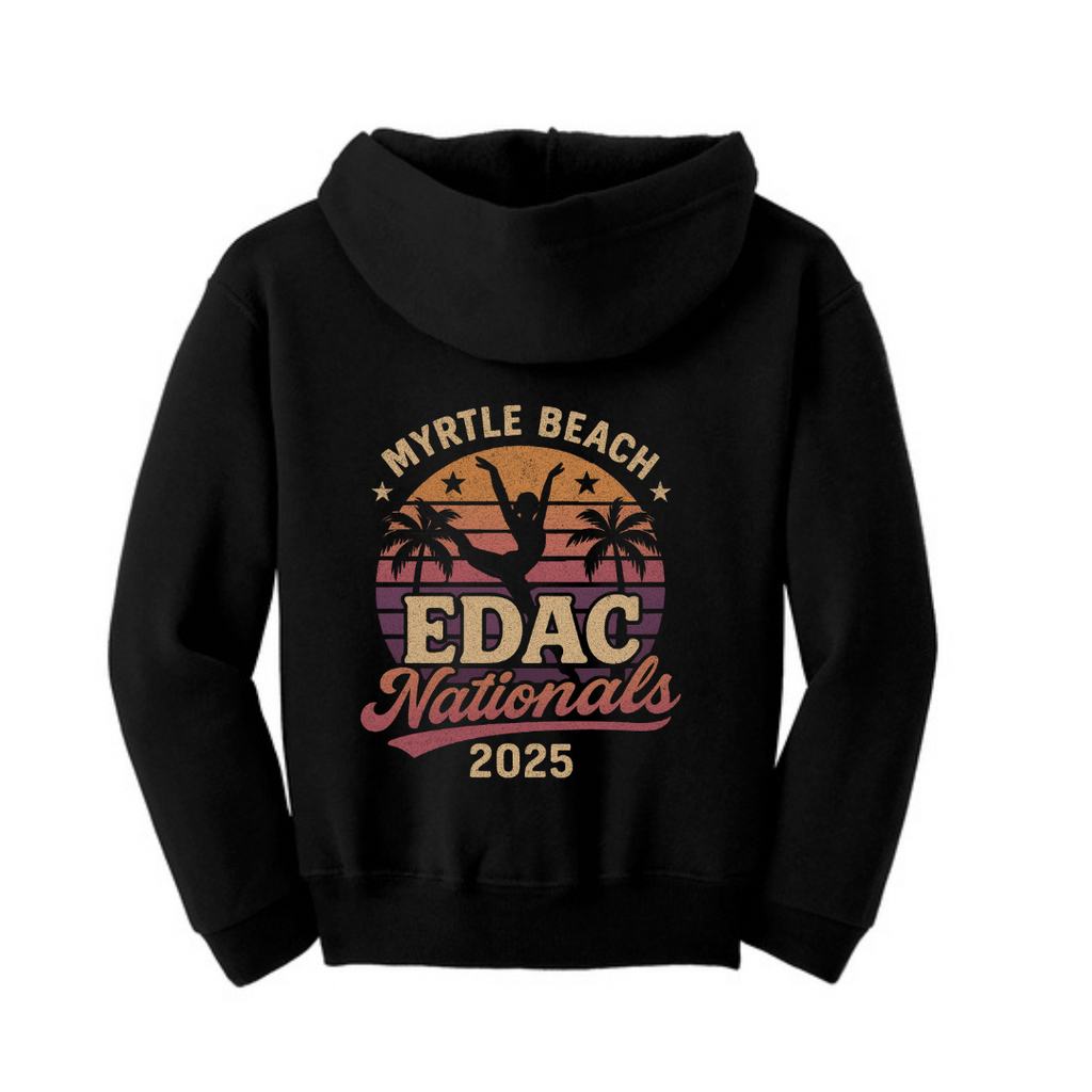 Elite Dance Youth NuBlend® Full-Zip Hooded Sweatshirt Nationals 2025
