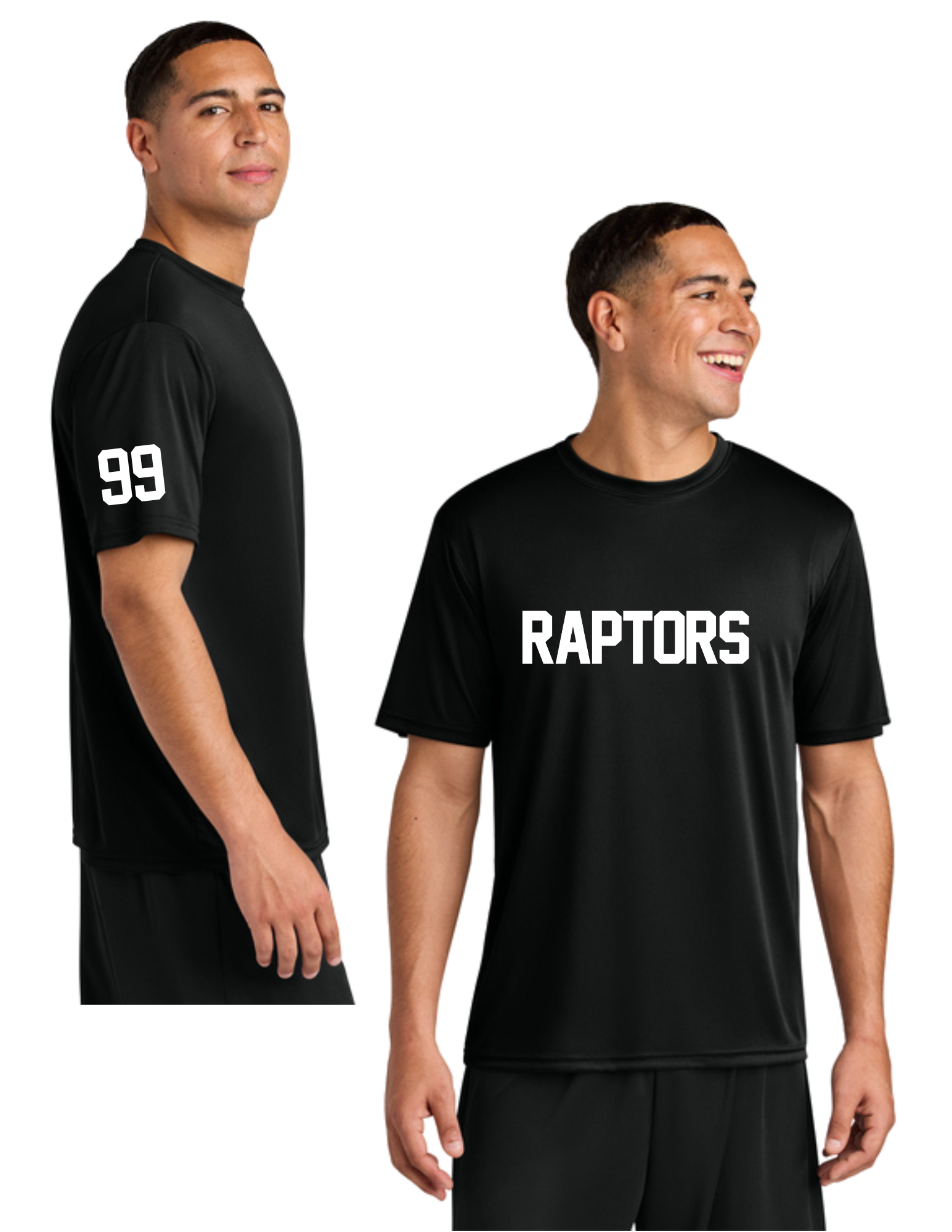 Raptors Cooling Performance Short Sleeve Tee