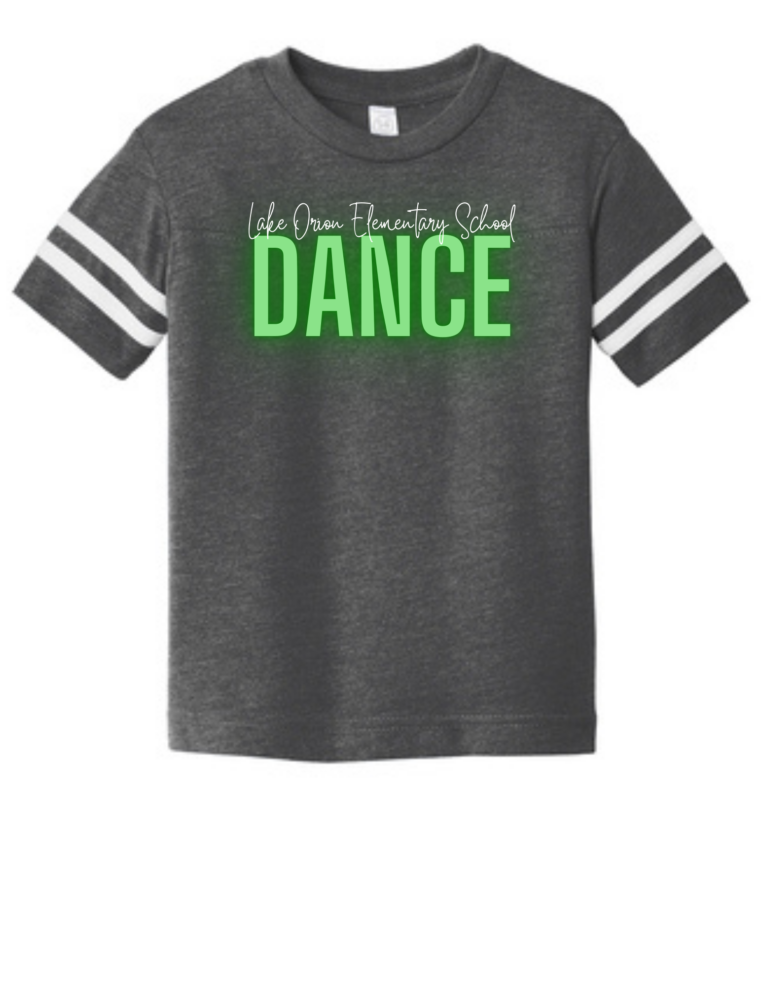 Elementary School Toddler Football Fine Jersey Tee