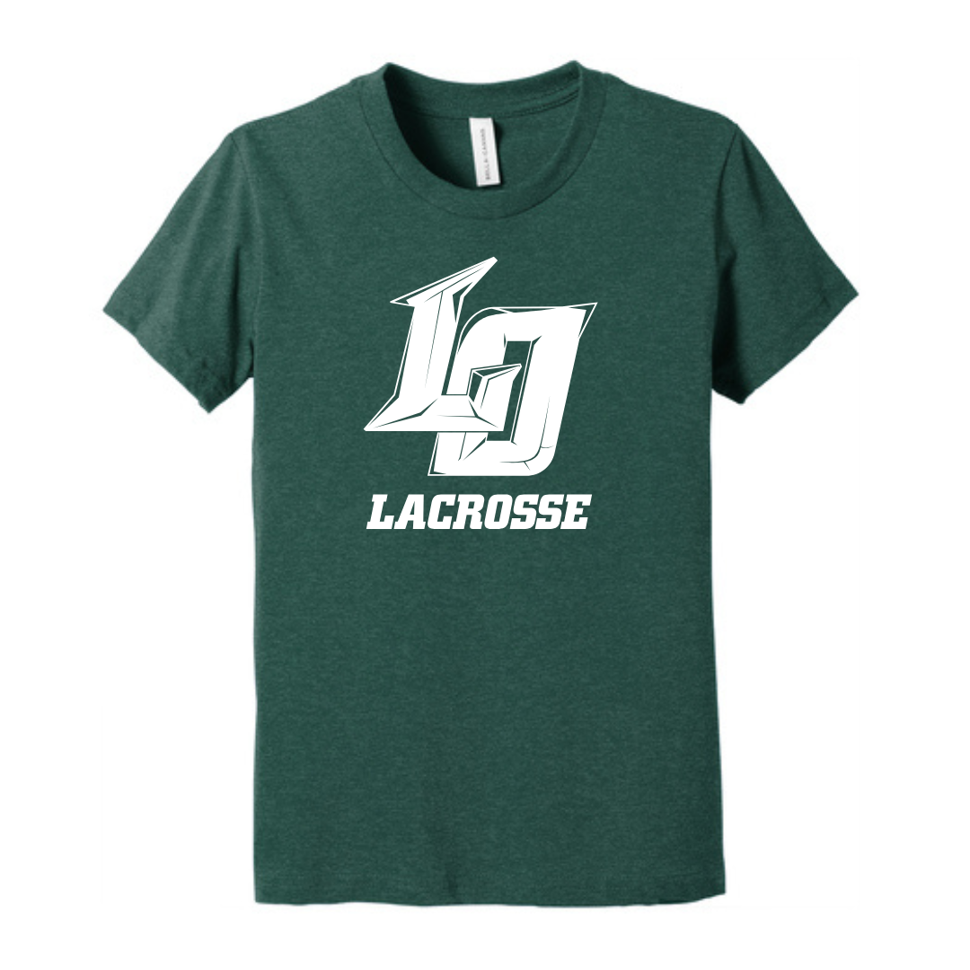 Lake Orion Lacrosse BELLA+CANVAS® Youth Heather CVC Tee
