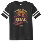 Elite Dance Toddler Football Fine Jersey Tee Nationals 2025