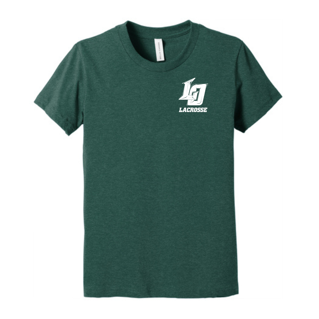 Lake Orion Lacrosse BELLA+CANVAS® Youth Heather CVC Tee