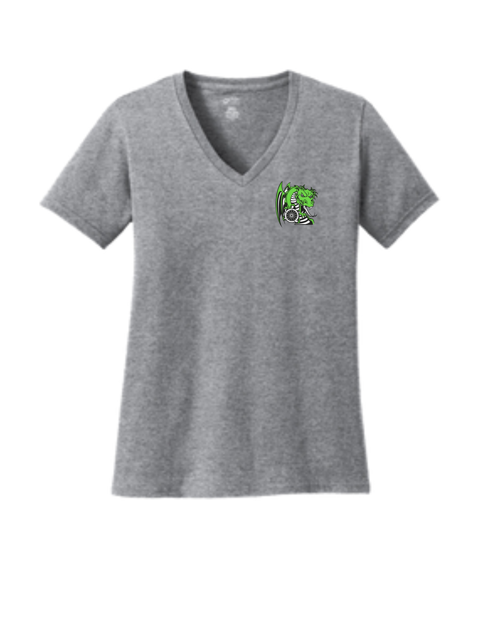 Lake Orion Cycling Dragon Women's Fan Favorite V-Neck Tee