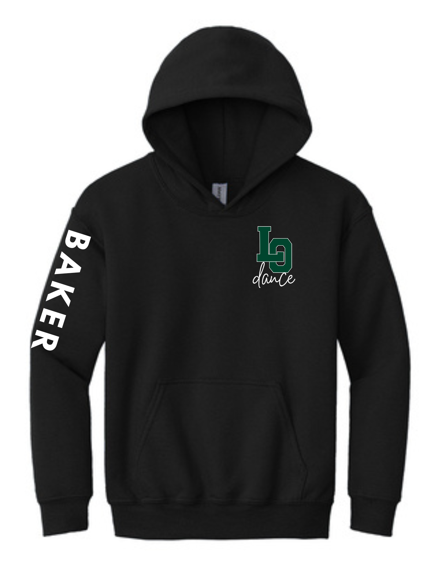 Personalized LO Dance Team Youth Heavy Blend Hooded Sweatshirt