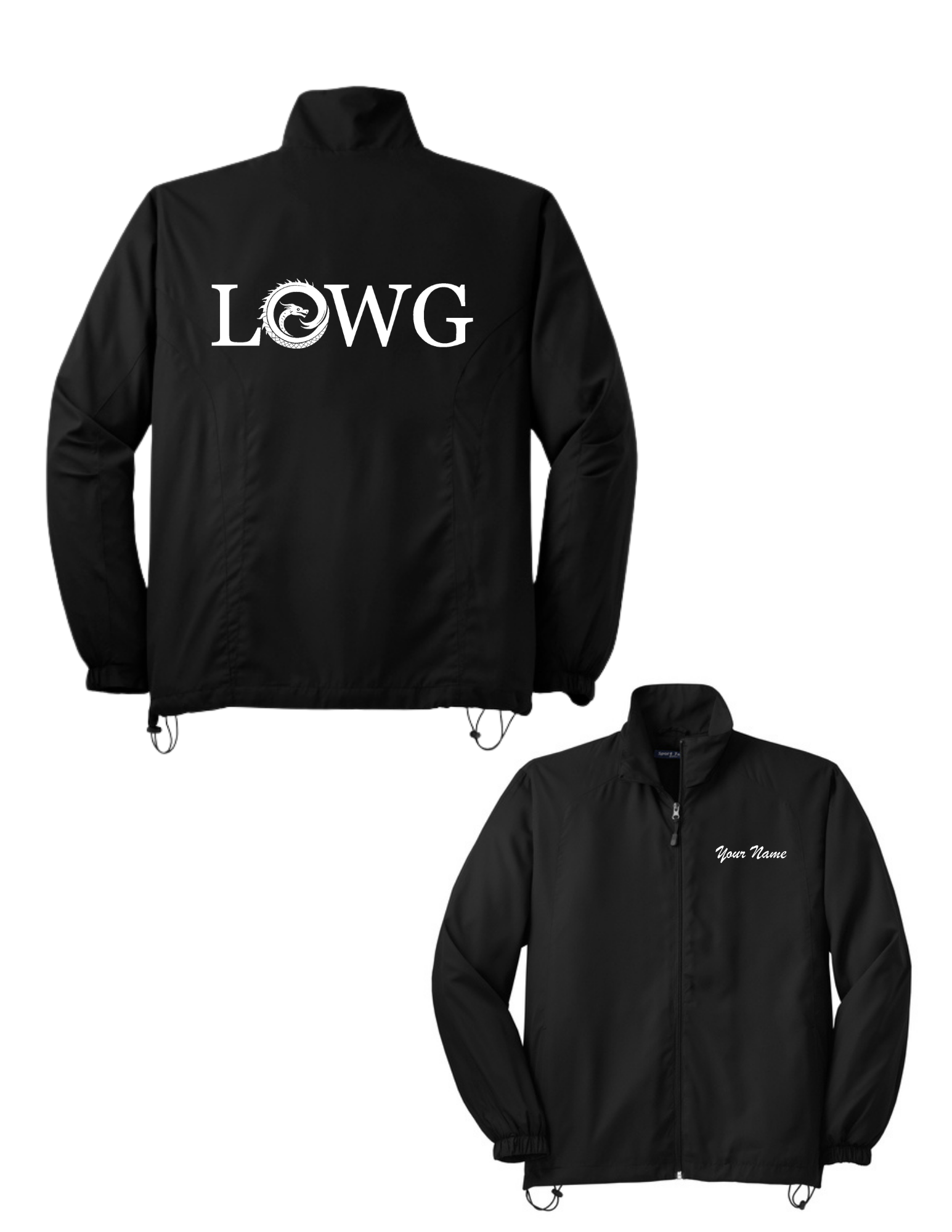 Lake Orion Winter Guard Full-Zip Wind Jacket