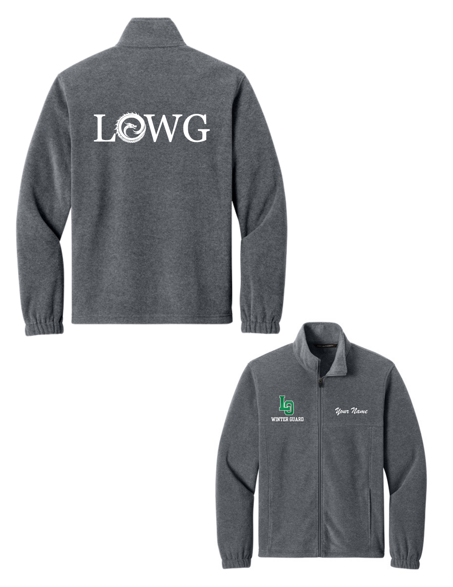 LO Winter Guard Plush Fleece Full-Zip Jacket