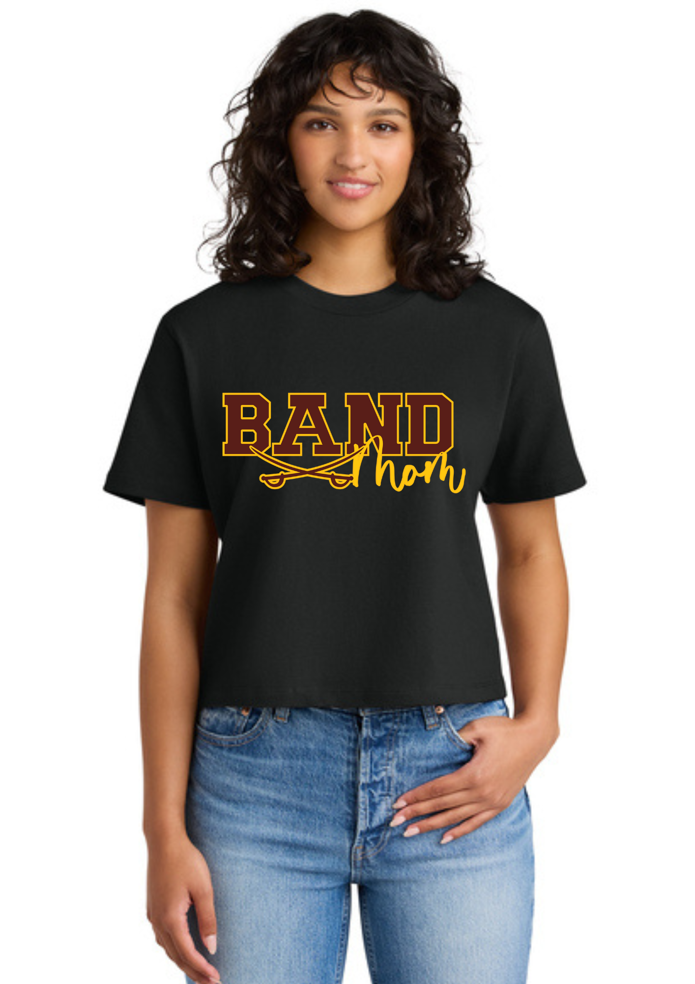 Adams Band Mom Heavyweight Boxy Tee