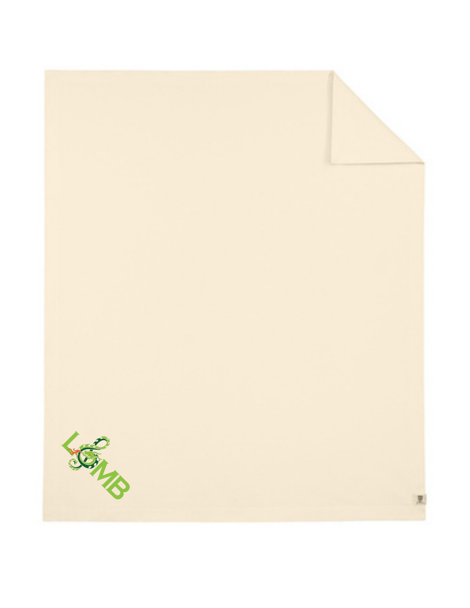 LOMB Comfort Colors® Fleece Dorm Blanket