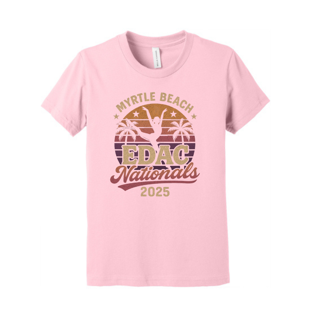 Elite Dance Youth Jersey Short Sleeve Tee Nationals 2025